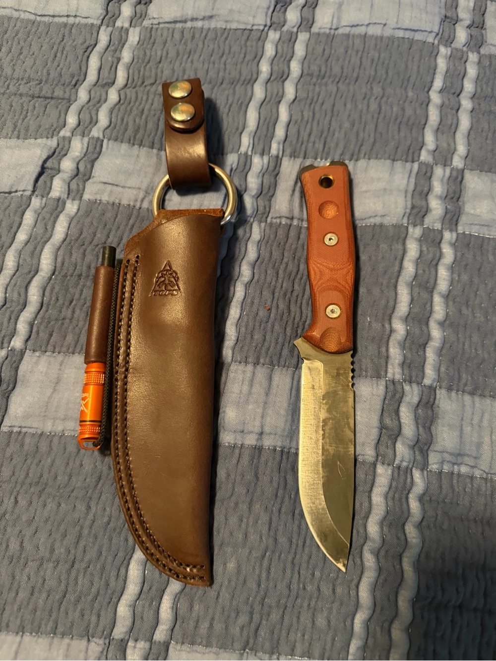 Tops BoB fieldcraft knife with extras